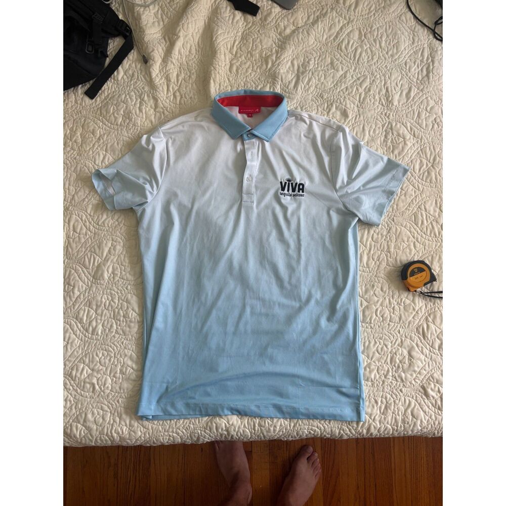 Men's Redvanly Golf Polo Viva Tequila Size M